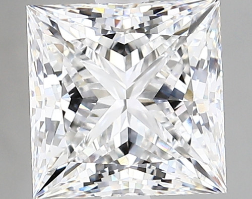 2.48 carat d VVS2 EX Cut IGI princess diamond