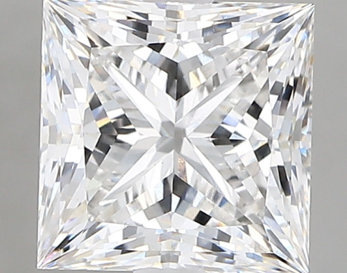 2.81 carat e VS1 EX Cut IGI princess diamond