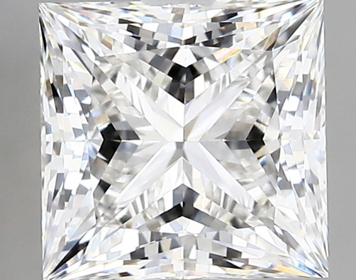 2.44 carat e VVS2 EX Cut IGI princess diamond