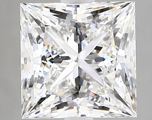 2.36 carat e VVS2 EX Cut IGI princess diamond