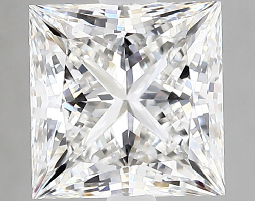 2.36 carat f VVS2 EX Cut IGI princess diamond