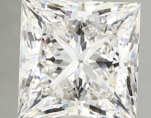 2.48 carat f VVS2 EX Cut IGI princess diamond