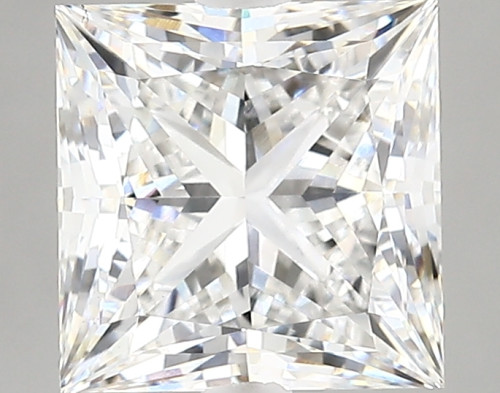 2.77 carat e VS1 EX Cut IGI princess diamond