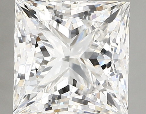 2.78 carat e VVS2 EX Cut IGI princess diamond