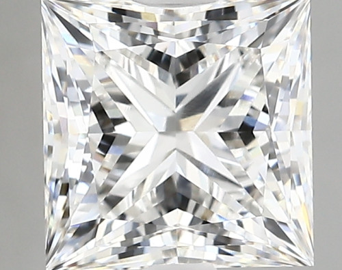 2.35 carat e VVS2 EX Cut IGI princess diamond