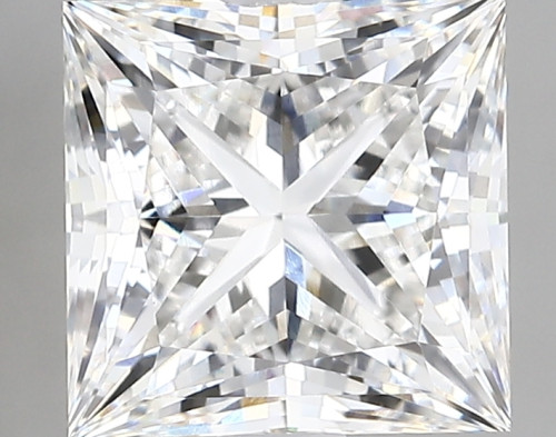 2.47 carat f VVS2 EX Cut IGI princess diamond