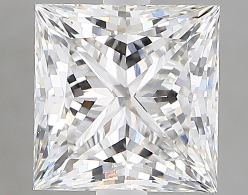 2.44 carat f VVS2 EX Cut IGI princess diamond