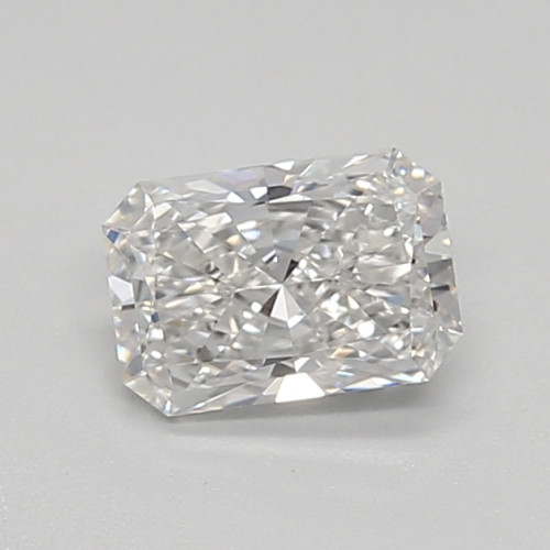 0.5 carat e VVS2 VG Cut IGI radiant diamond