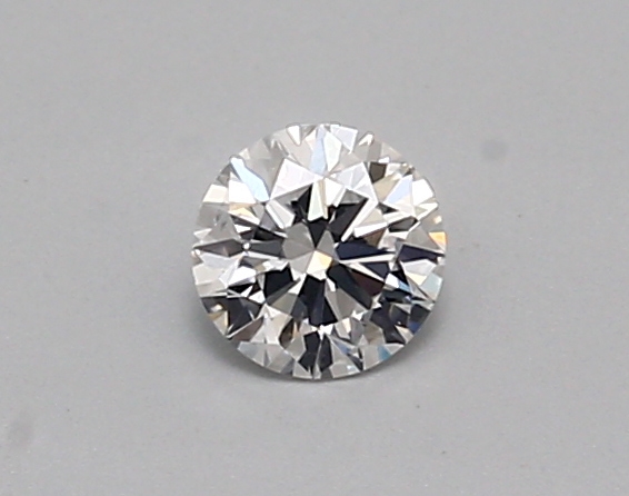 0.37 carat round lab-grown diamond