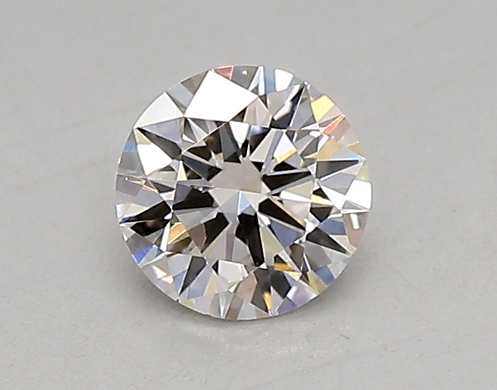Actual 0.36 carat G Round lab-grown diamond