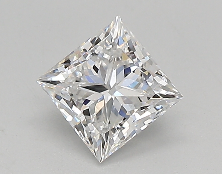 0.74 ct. princess Lab Grown Diamond front image