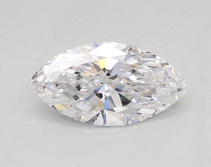 0.38 carat marquise lab-grown diamond