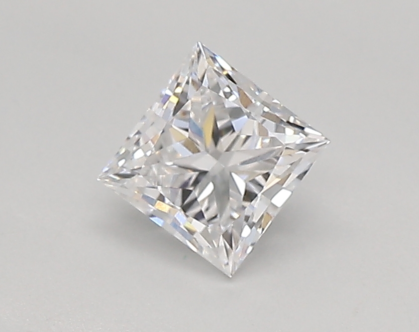 0.66 ct. princess Lab Grown Diamond front image