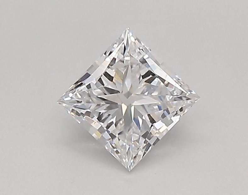 0.59 ct. princess Lab Grown Diamond front image