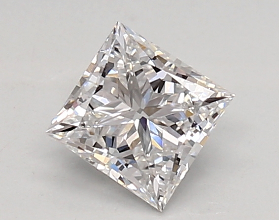 0.59 ct. princess Lab Grown Diamond front image