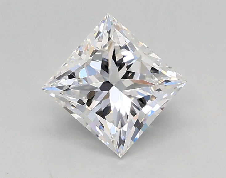 0.66 ct. princess Lab Grown Diamond front image