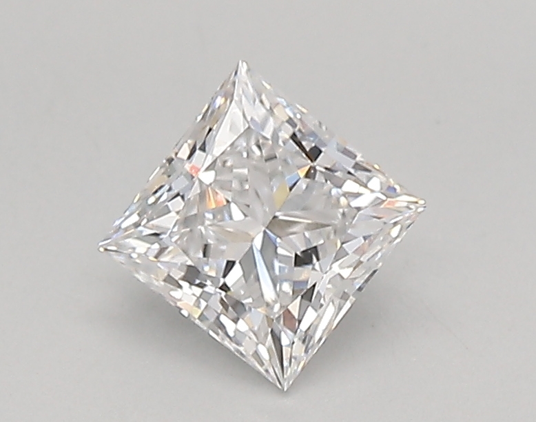 0.66 ct. princess Lab Grown Diamond front image