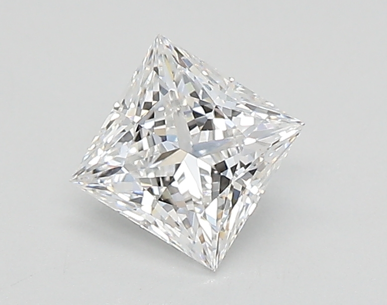 0.66 ct. princess Lab Grown Diamond front image