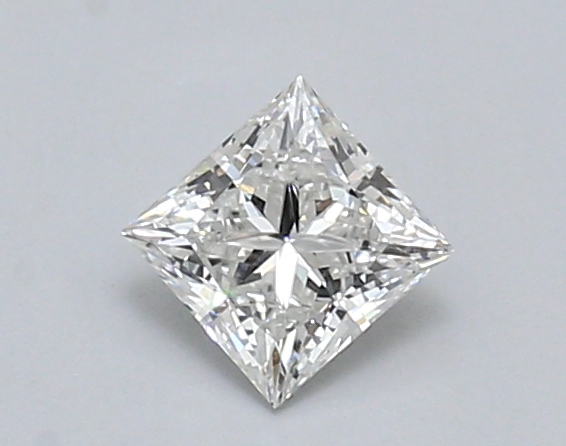 0.73 ct. princess Lab Grown Diamond front image