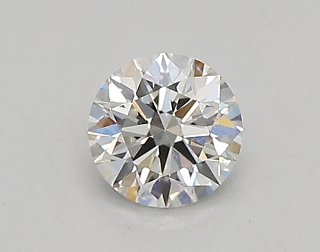 Actual 0.31 carat G Round lab-grown diamond