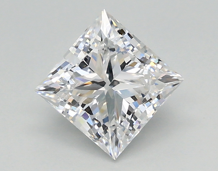 0.86 ct. princess Lab Grown Diamond front image