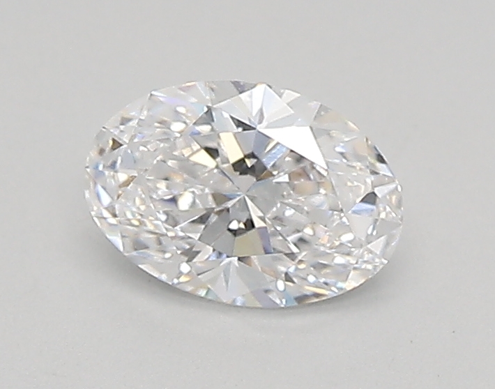 0.48 carat oval lab-grown diamond