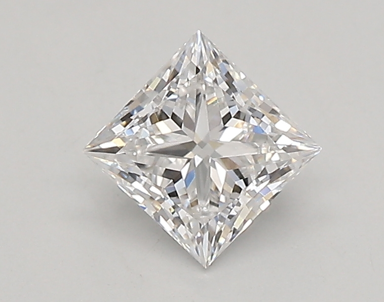 0.66 ct. princess Lab Grown Diamond front image