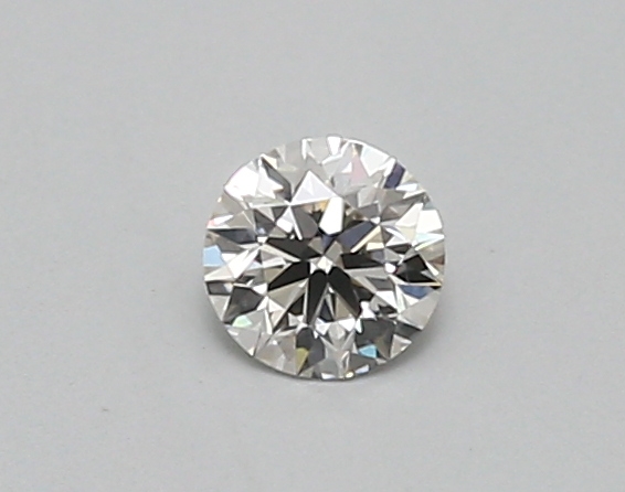 Actual 0.3 carat G Round lab-grown diamond