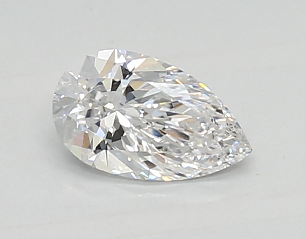 0.43 carat pear lab-grown diamond
