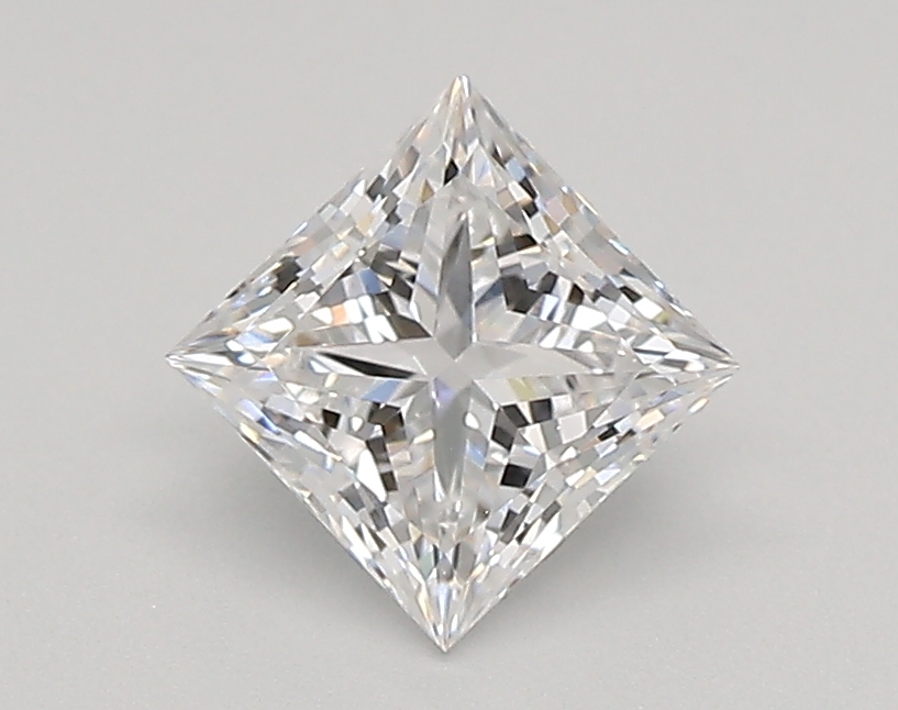 0.82 ct. princess Lab Grown Diamond front image