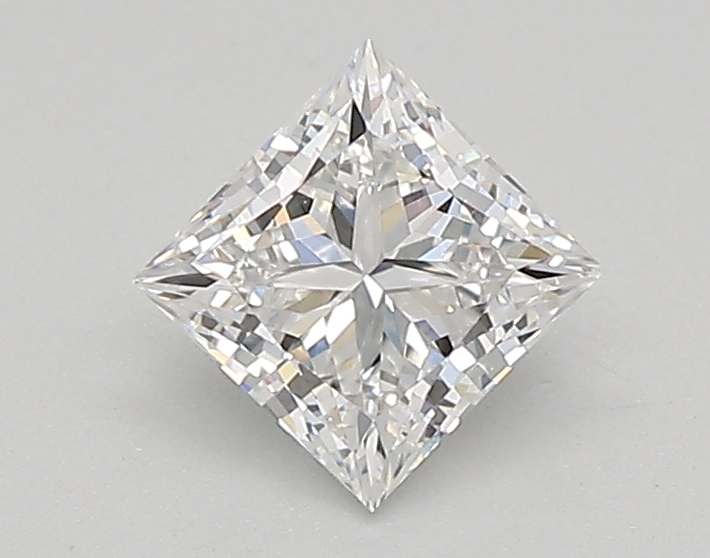 0.64 ct. princess Lab Grown Diamond front image