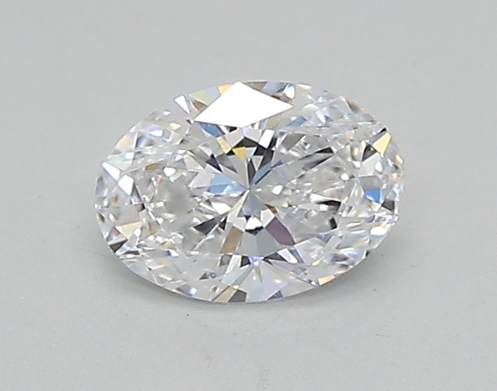 0.45 carat oval lab-grown diamond