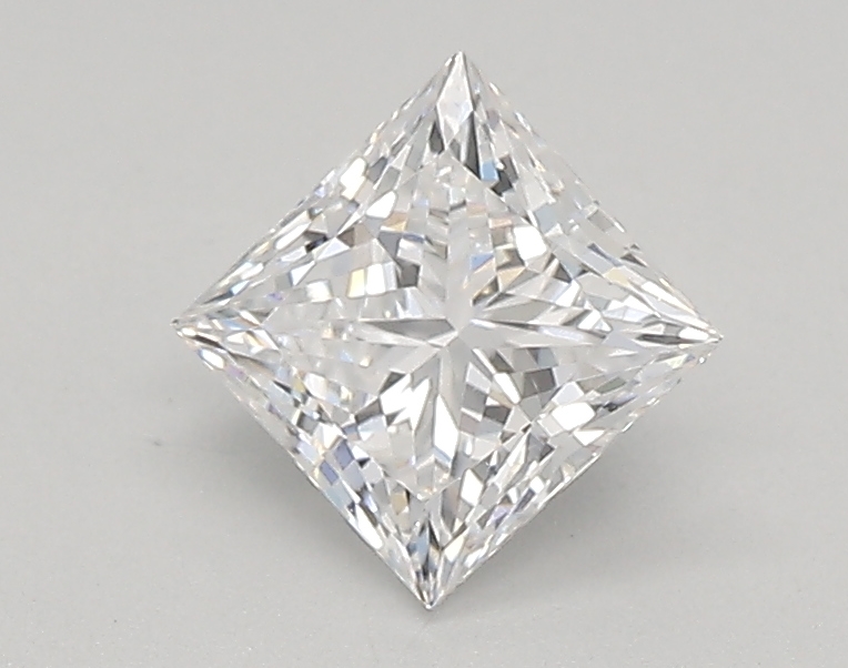 0.77 ct. princess Lab Grown Diamond front image