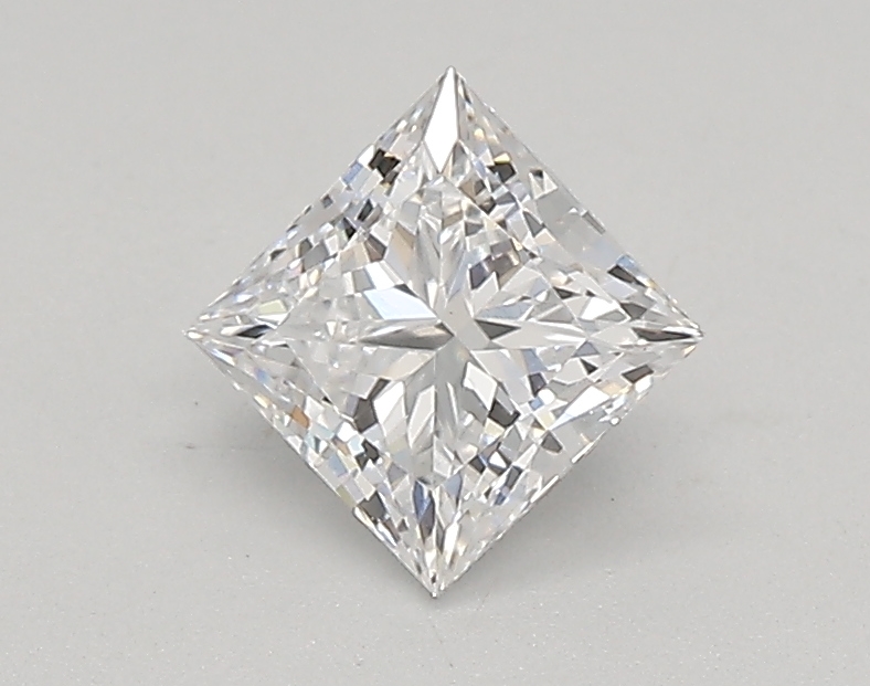 0.66 ct. princess Lab Grown Diamond front image
