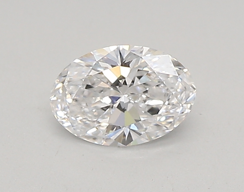 0.46 carat oval lab-grown diamond