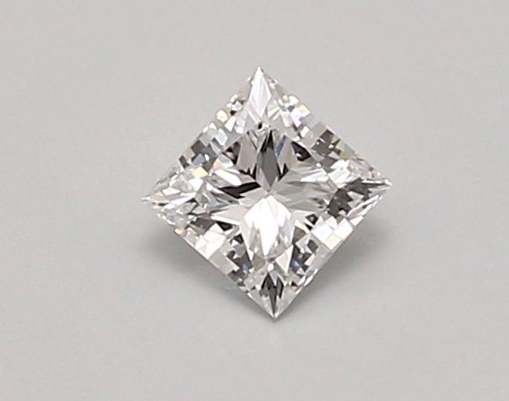 0.41 carat princess lab-grown diamond