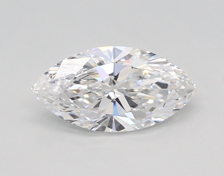 0.43 carat marquise lab-grown diamond