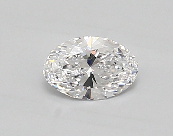 0.44 carat oval lab-grown diamond