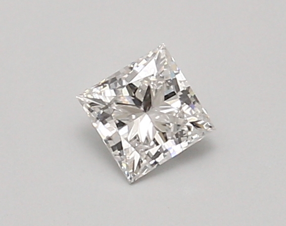 0.40 carat princess lab-grown diamond