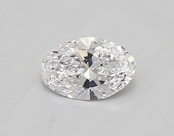 0.45 carat oval lab-grown diamond