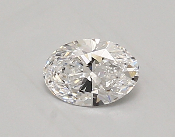 0.49 carat oval lab-grown diamond
