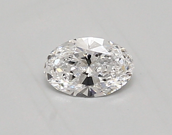 0.38 carat oval lab-grown diamond