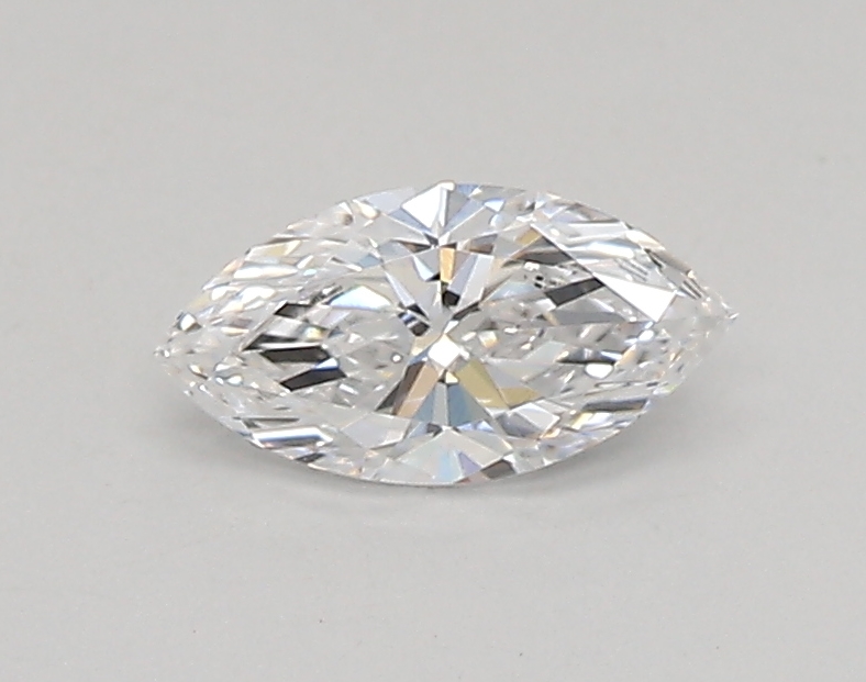 0.37 carat marquise lab-grown diamond