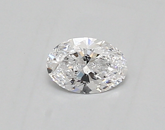 0.34 carat oval lab-grown diamond