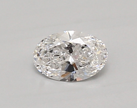 0.44 carat oval lab-grown diamond
