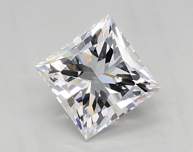0.46 carat princess lab-grown diamond