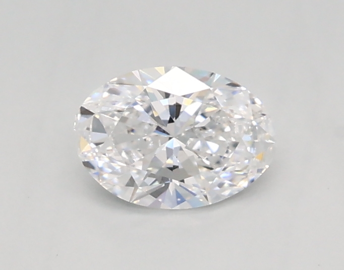 0.32 carat oval lab-grown diamond