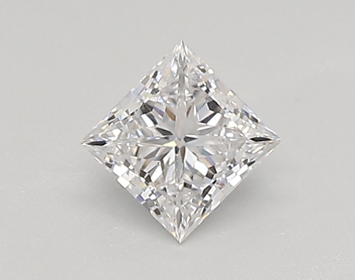 0.36 carat princess lab-grown diamond