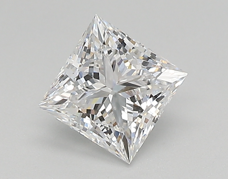 0.88 ct. princess Lab Grown Diamond front image