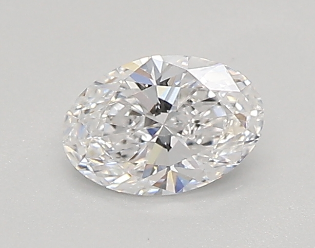 0.36 carat oval lab-grown diamond